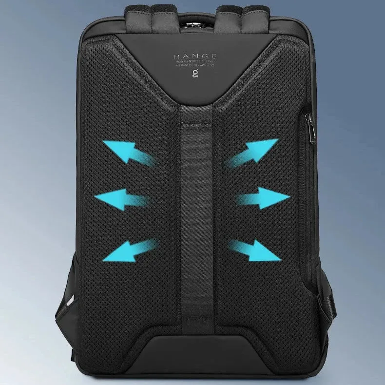 Sac à Dos Ordinateur Portable Homme | Bretelles Ergonomiques Imperméables