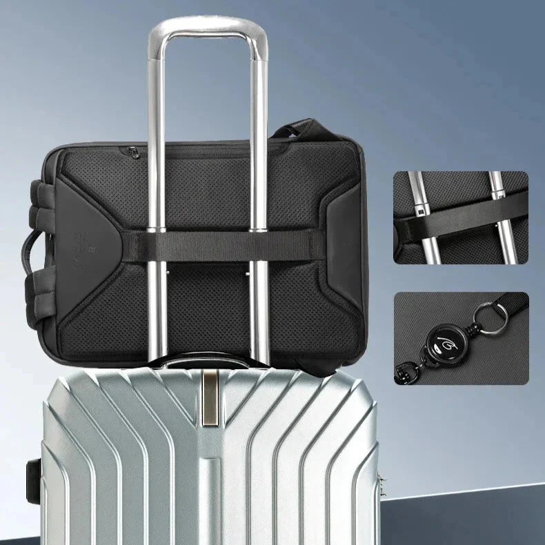 Sac à Dos Ordinateur Portable Homme | Bretelles Ergonomiques Imperméables