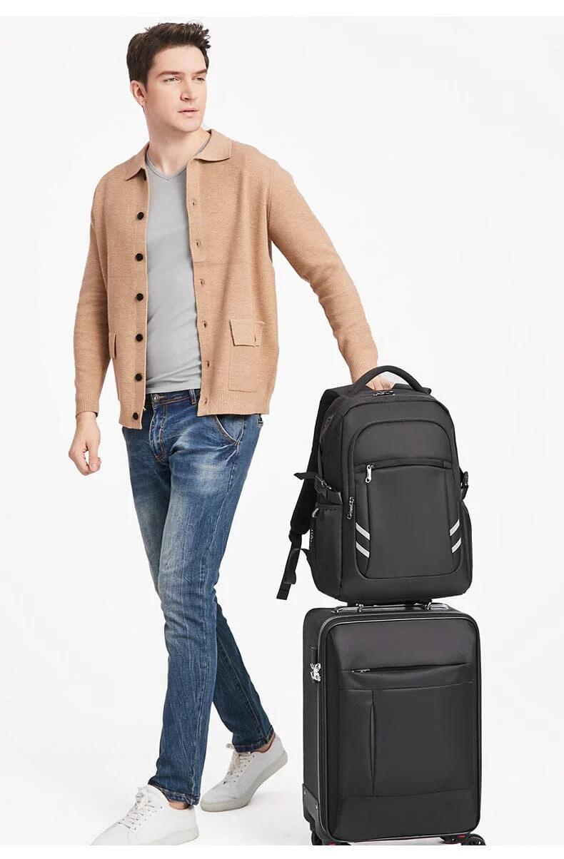 Sac à Dos Ordinateur Portable 15.6 Pouces | Port Usb et Écouteurs Intégrés