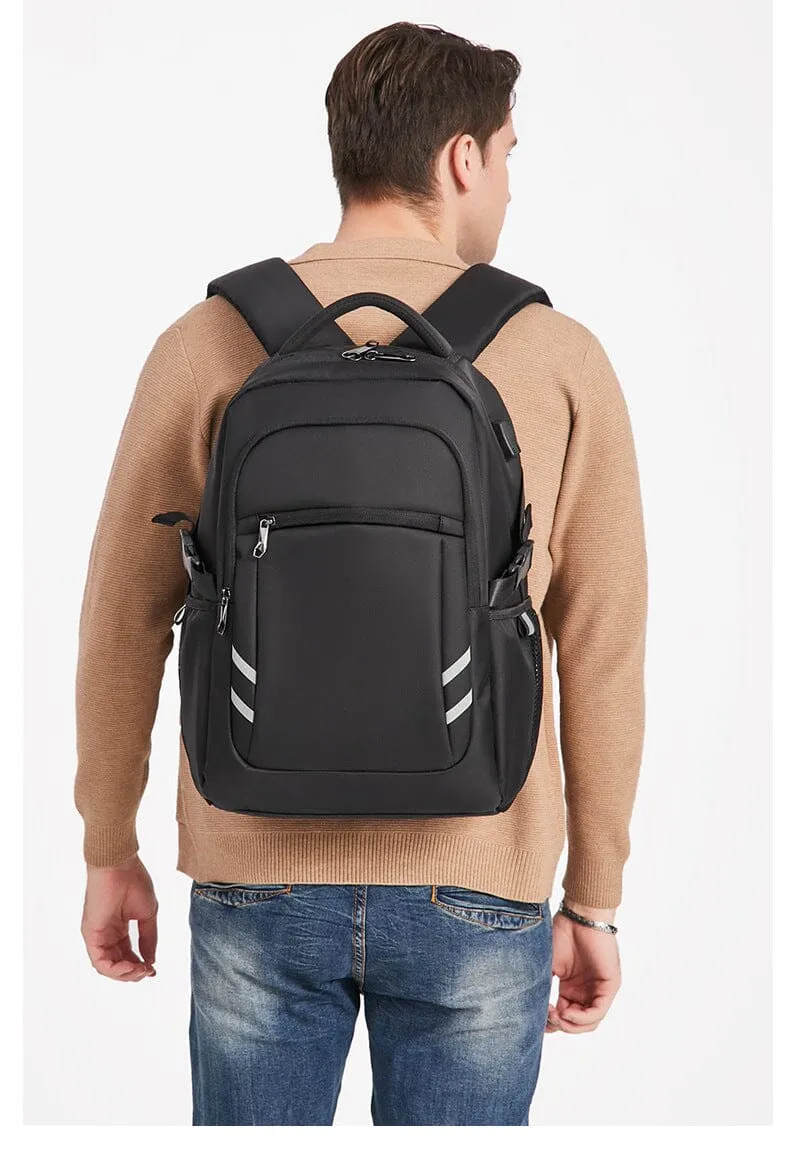 Sac à Dos Ordinateur Portable 15.6 Pouces | Port Usb et Écouteurs Intégrés