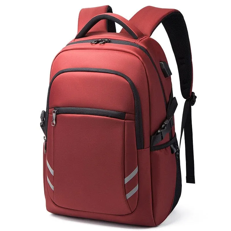 Sac à Dos Ordinateur Portable 15.6 Pouces | Port Usb et Écouteurs Intégrés