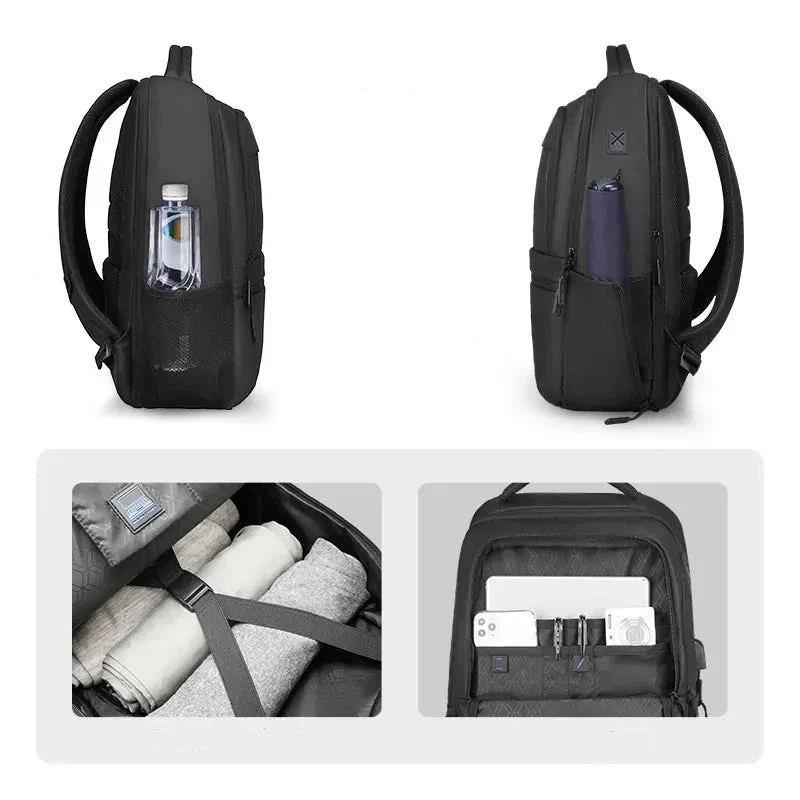 Sac à Dos Ordinateur Imperméable | Port Usb Intégré Pratique