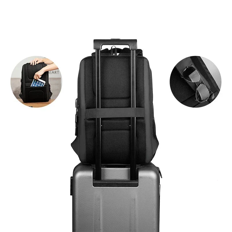 Sac à Dos Ordinateur Imperméable | Port Usb Intégré Pratique