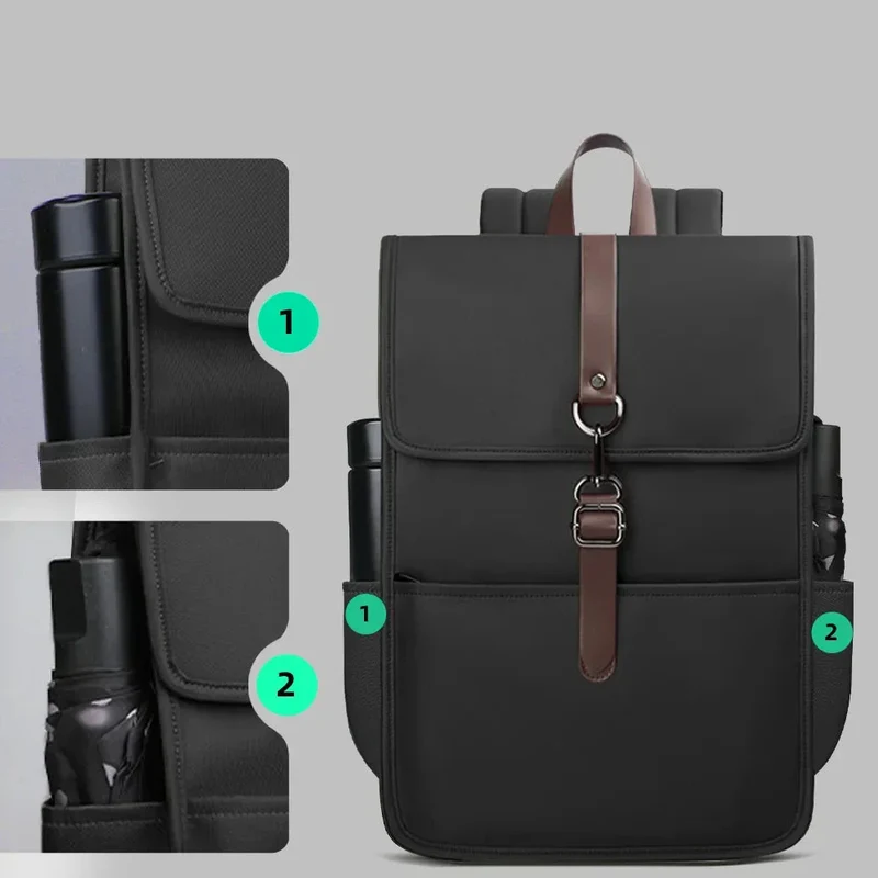 Sac à Dos Ordinateur Imperméable | Compartiments Multiples Sécurisés