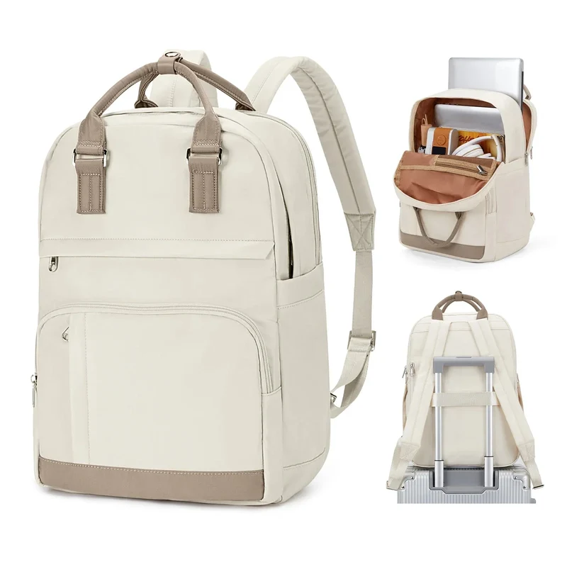 Sac à Dos Ordinateur Femme Élégant | Compartiment Ordi 15.6 Pouces