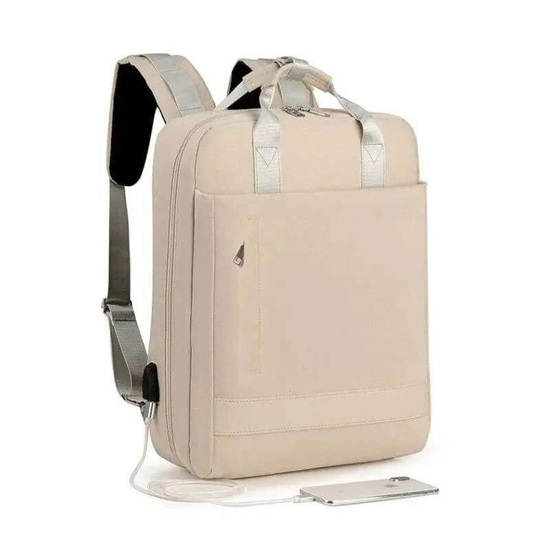 Sac à Dos Ordinateur Femme 15.6 Pouces | Compartiment Sécurisé Usb