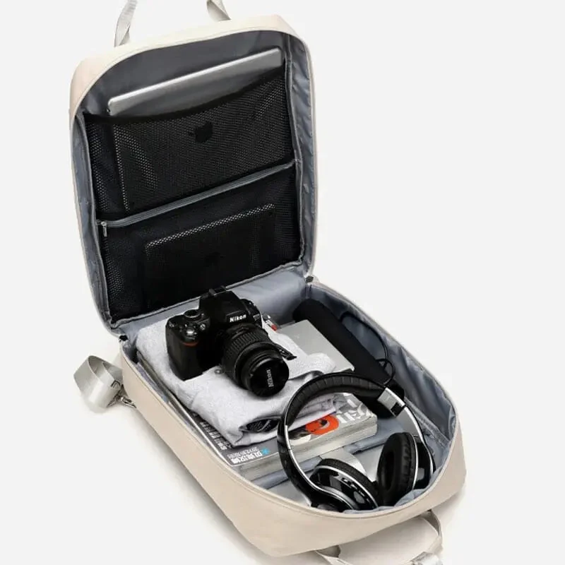 Sac à Dos Ordinateur Femme 15.6 Pouces | Compartiment Sécurisé Usb