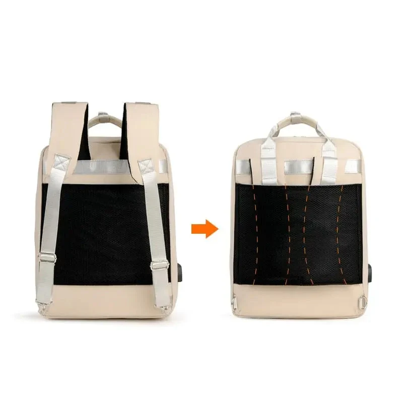 Sac à Dos Ordinateur Femme 15.6 Pouces | Compartiment Sécurisé Usb