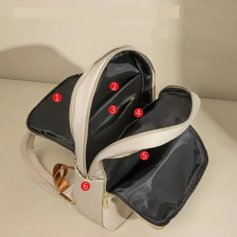 Sac à Dos Ordinateur Femme 14 Pouces | Multi-Compartiments Pratiques et Stylés