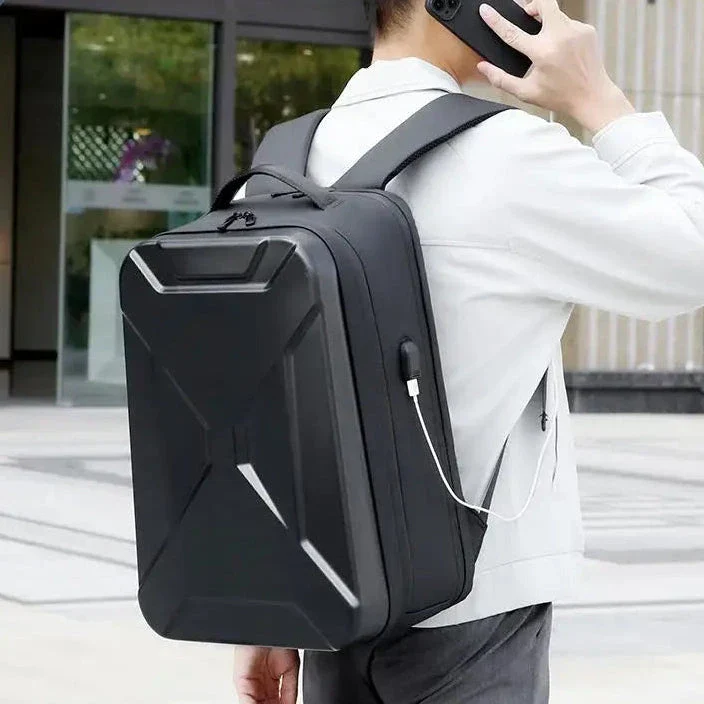Sac à Dos Ordinateur 17,3 Pouces | Coque Rigide et Port Usb