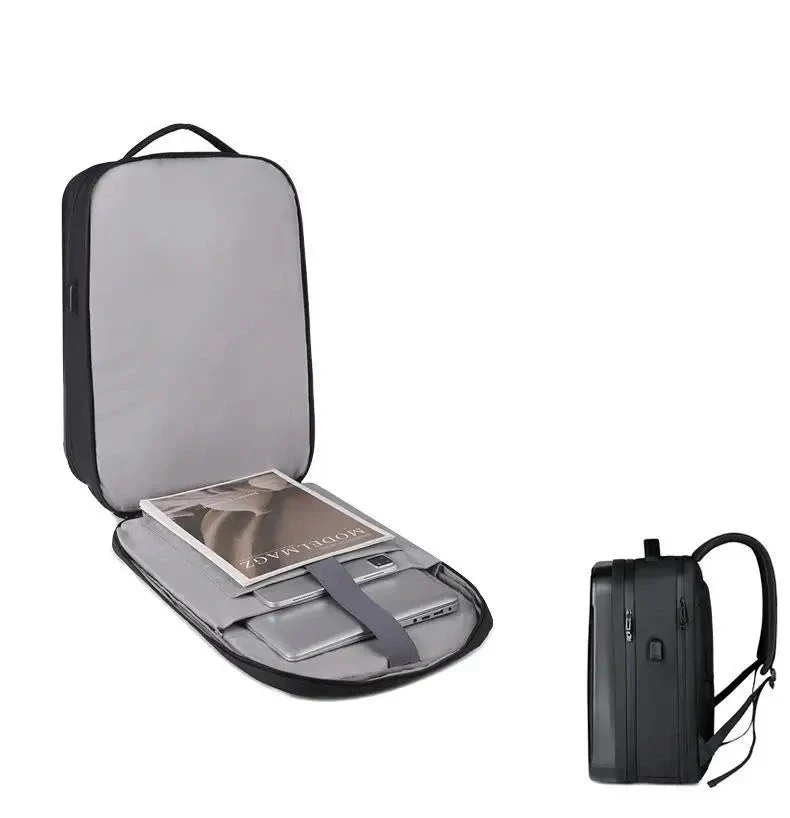 Sac à Dos Ordinateur 17,3 Pouces | Coque Rigide et Port Usb