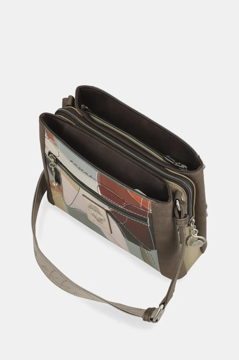 Sac à bandoulière carré Sophia