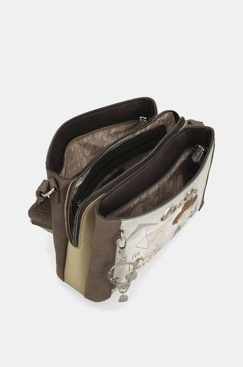 Sac à bandoulière carré Sophia