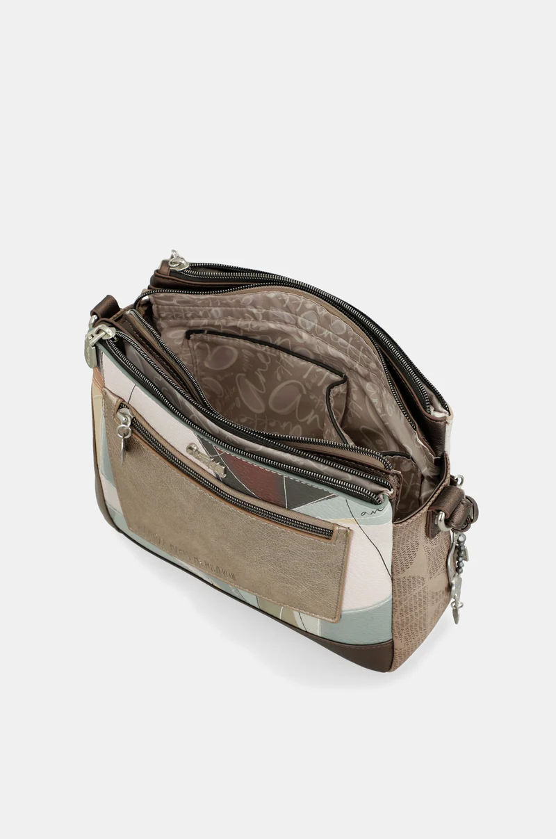 Sac à bandoulière Sophia à 3 compartiments