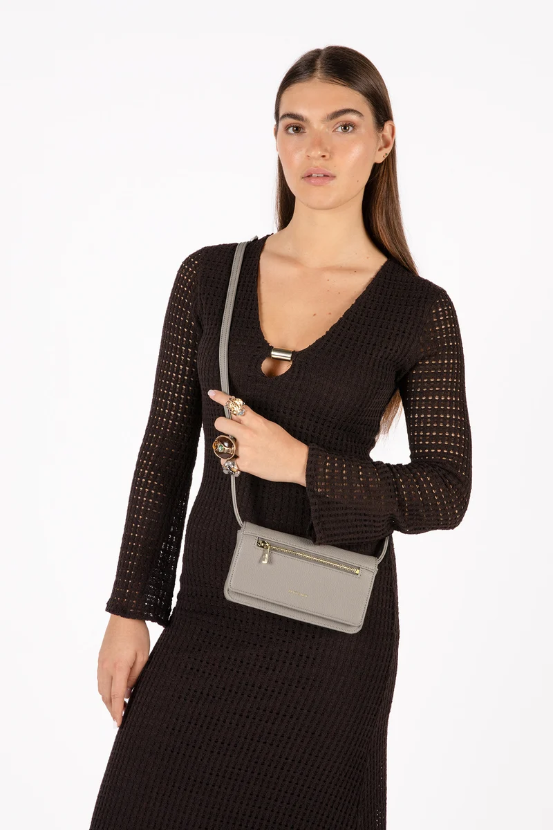 ERIN Sac à bandoulière végétalien - Grain