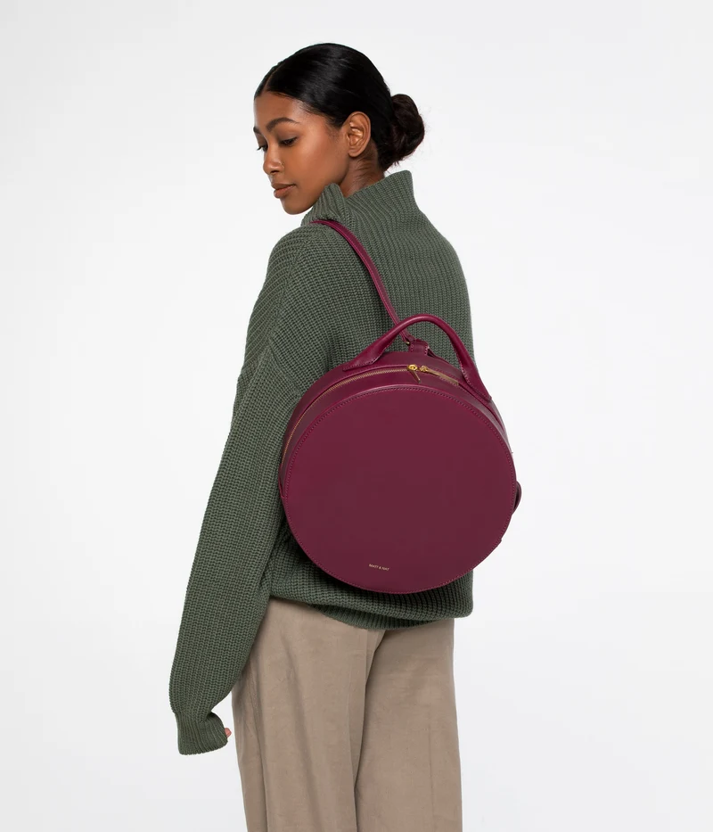 KIARA Sac à dos rond végétalien - Vintage
