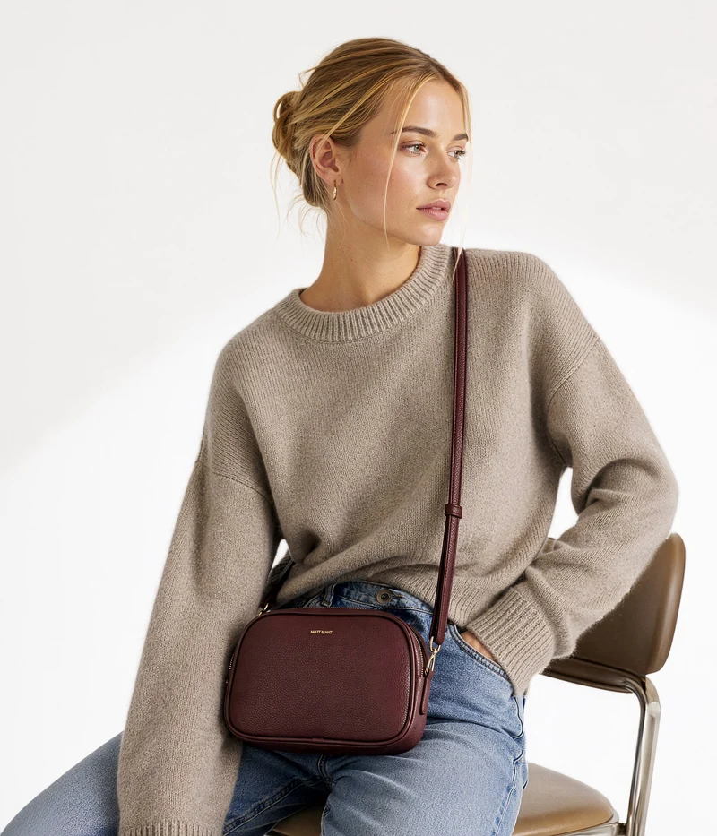 PAIR Sac à bandoulière végétalien - Grain