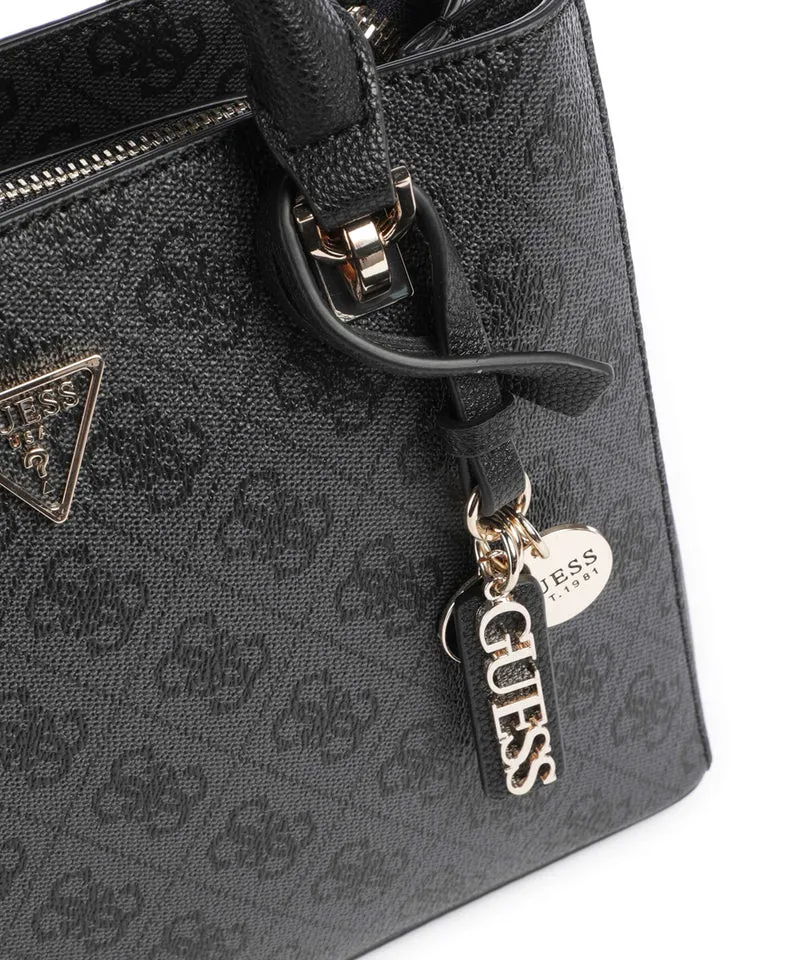 Guess Noelle II Small Sac à main coal logo