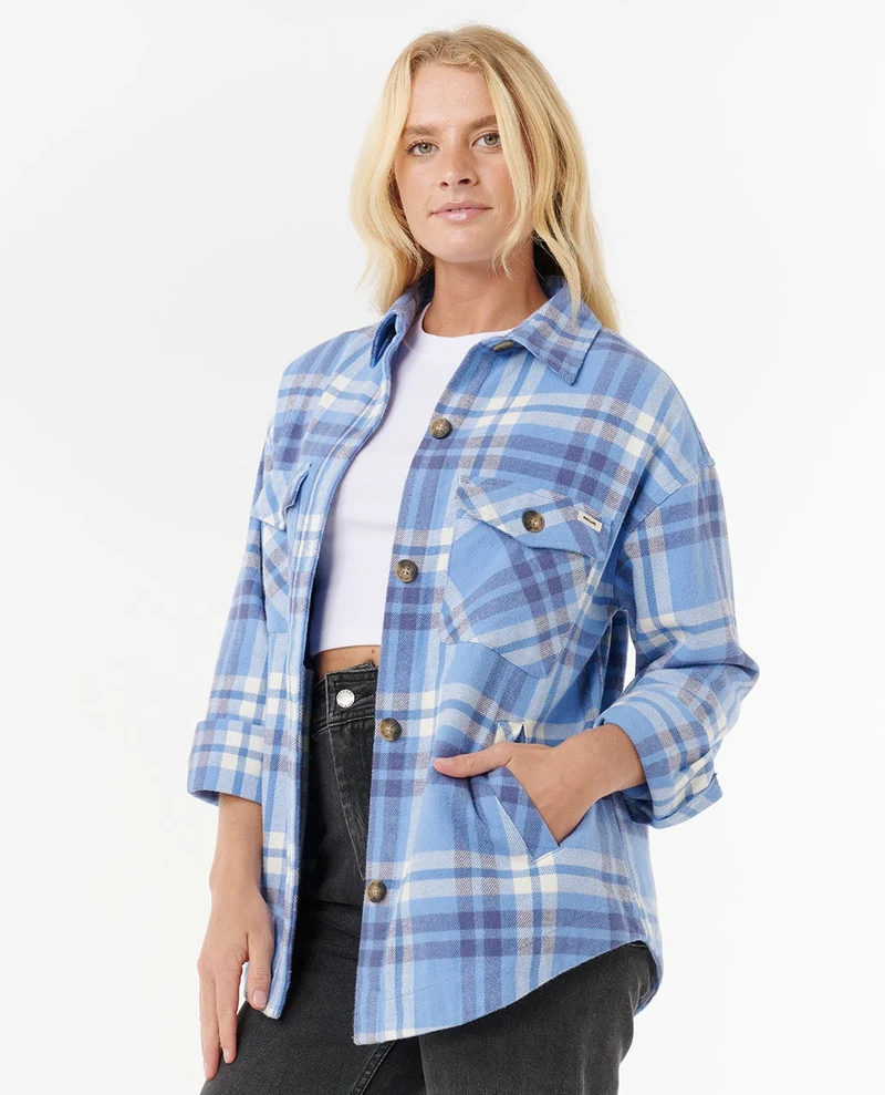 Oceanic Long Sleeve Flannel Shirt