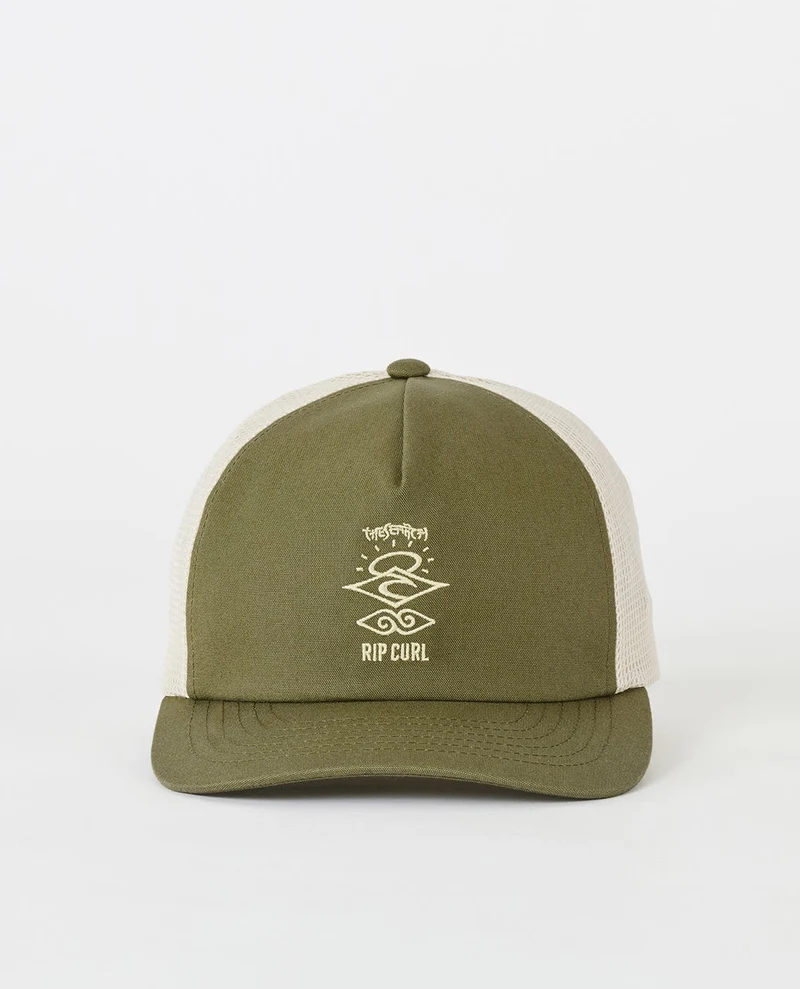 Search Icon Canvas Trucker Cap