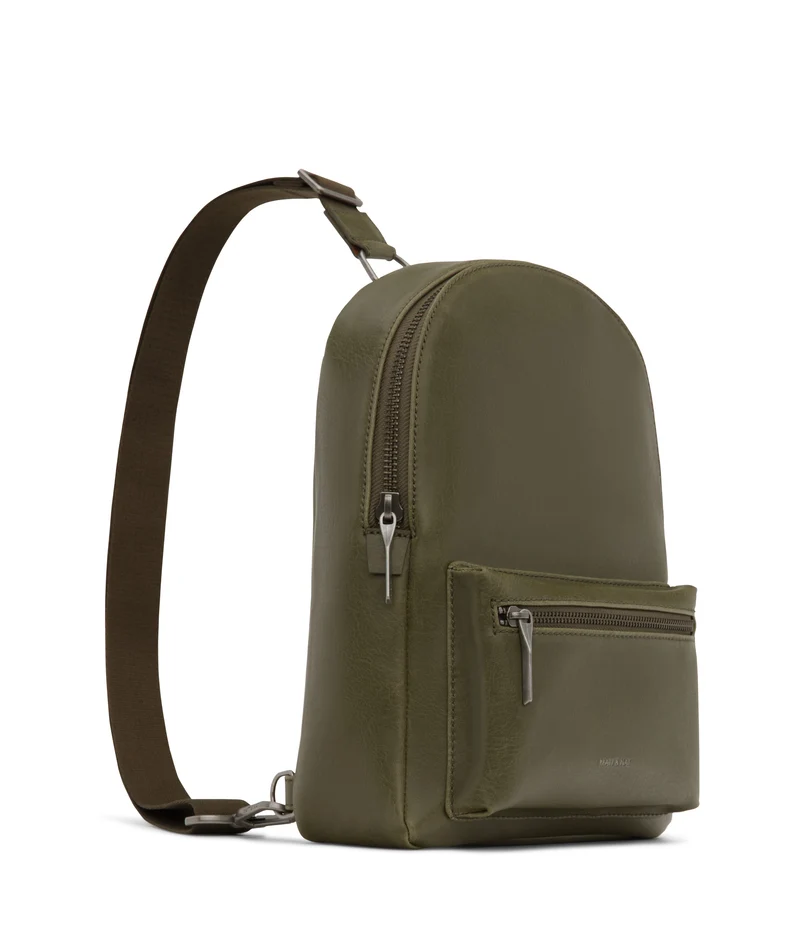 VOAS Sac à dos à bretelle unique végétalien - Vintage