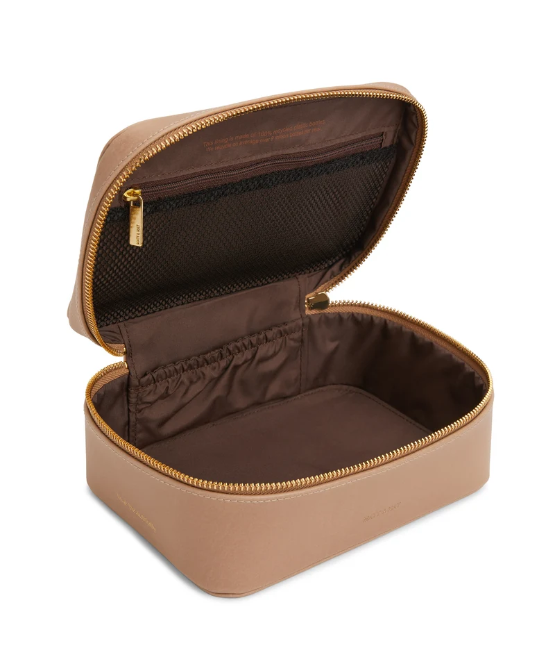 JULE Mallette de toilette végétalienne - Vintage