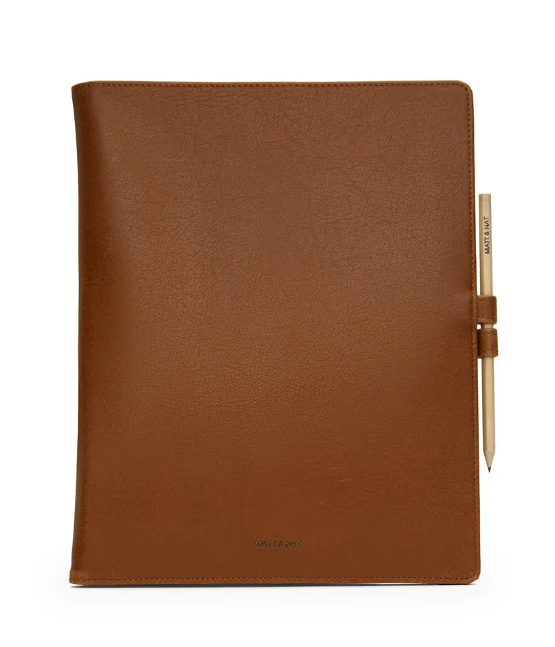 MAGISTRAL Couverture de bloc-notes végétalienne - Vintage
