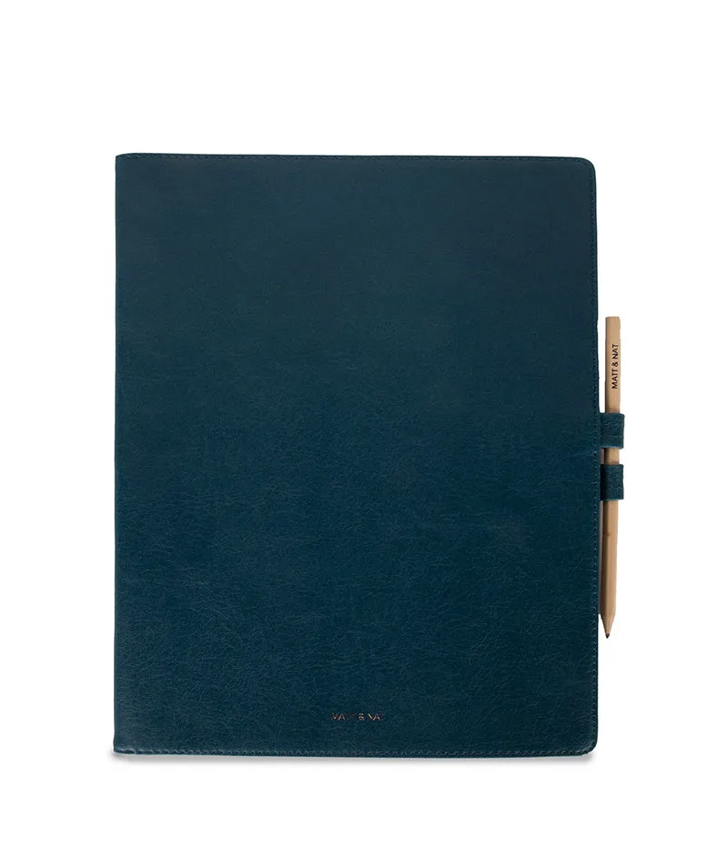 MAGISTRAL Couverture de bloc-notes végétalienne - Vintage