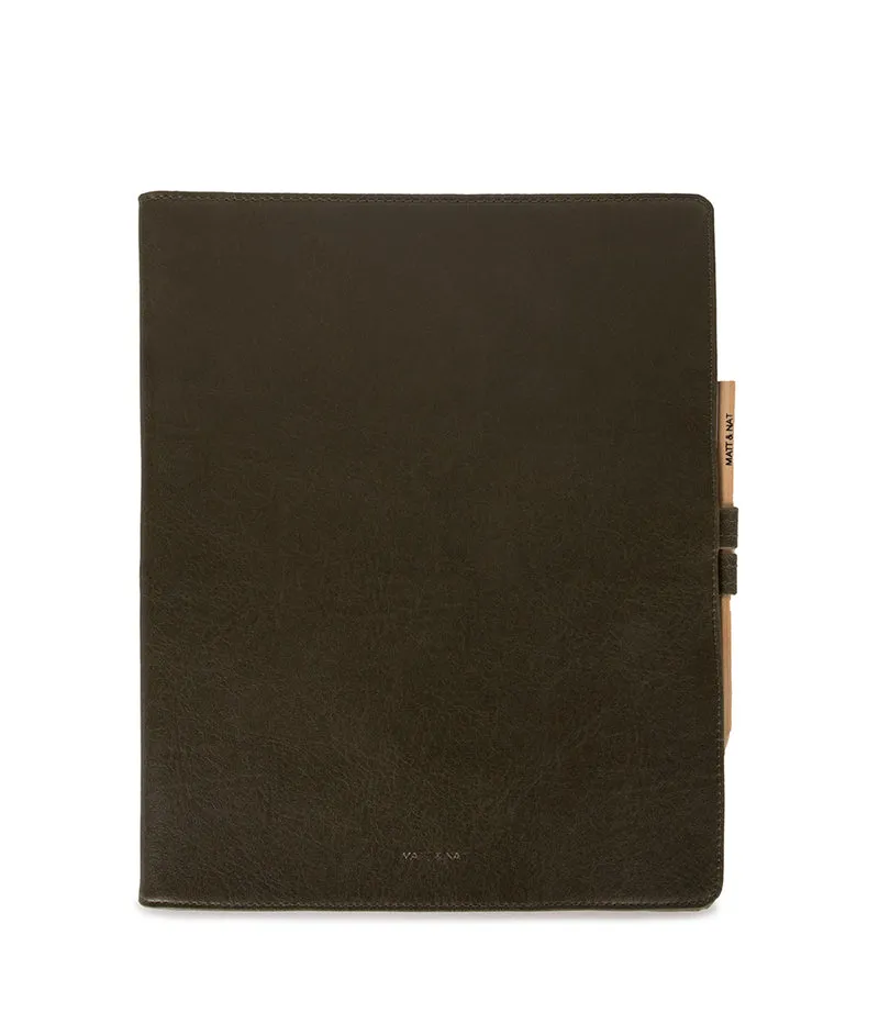 MAGISTRAL Couverture de bloc-notes végétalienne - Vintage