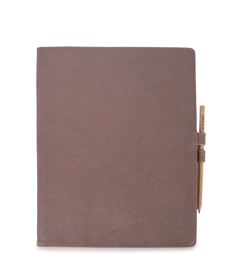 MAGISTRAL Couverture de bloc-notes végétalienne - Vintage