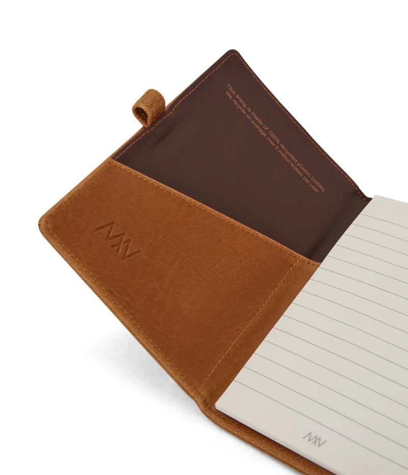 MAGISTRALSM Petite couverture de bloc-notes végétalienne - Vintage