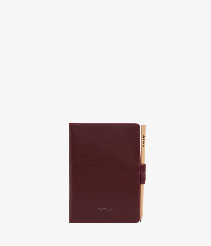 MAGISTRALSM Petite couverture de bloc-notes végétalienne - Vintage
