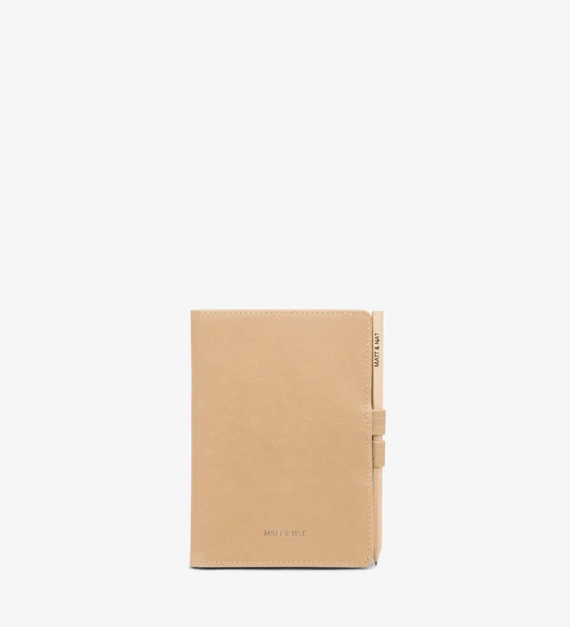 MAGISTRALSM Petite couverture de bloc-notes végétalienne - Vintage