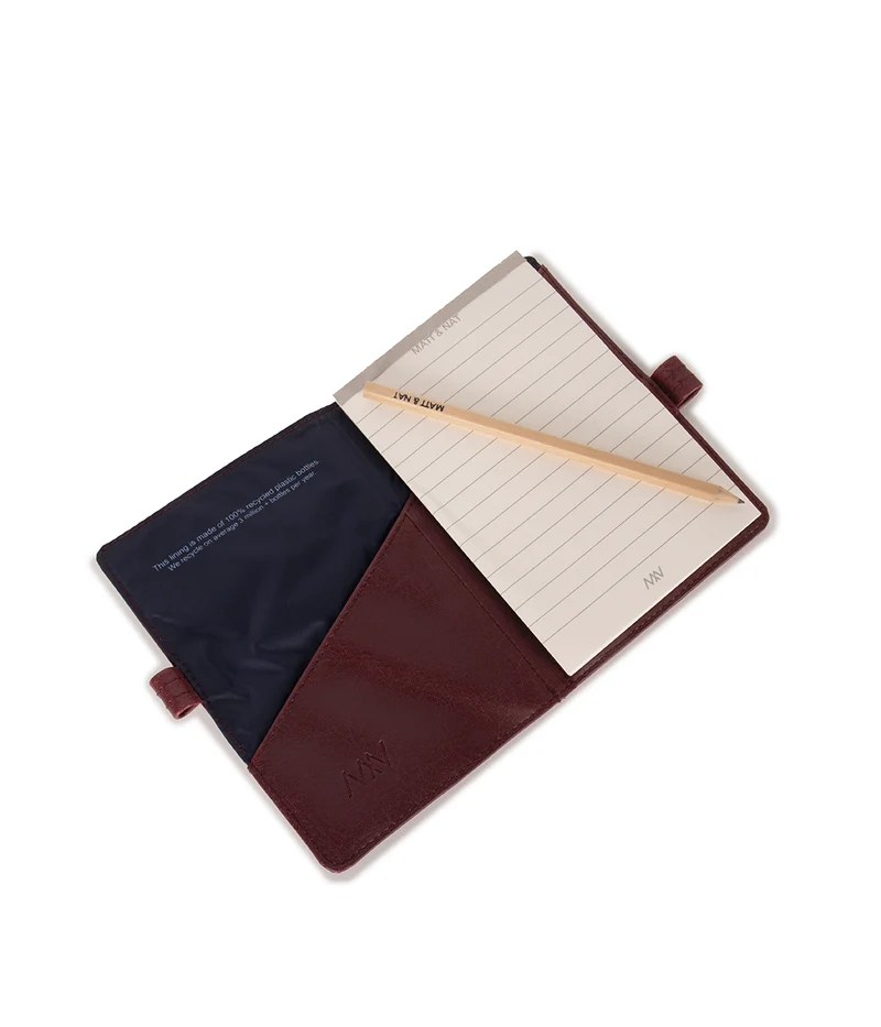 MAGISTRALSM Petite couverture de bloc-notes végétalienne - Vintage