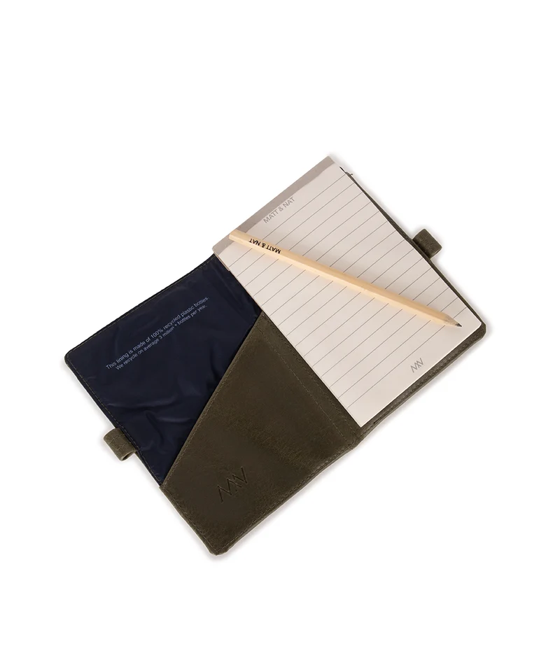 MAGISTRALSM Petite couverture de bloc-notes végétalienne - Vintage