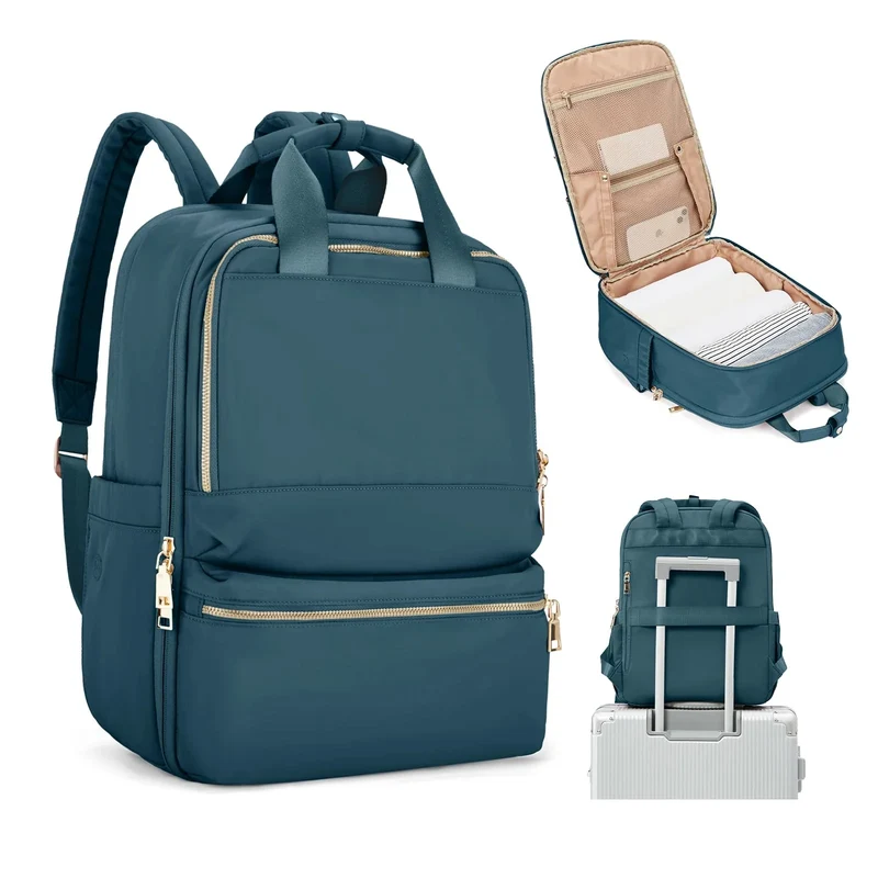 Sac à Dos Voyage Cabine Femme | Nylon Imperméable et Compartiments