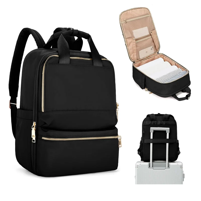 Sac à Dos Voyage Cabine Femme | Nylon Imperméable et Compartiments