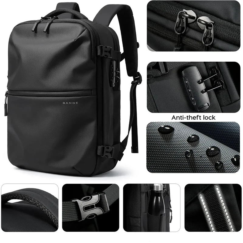 Sac à Dos Voyage Aspirant | Compression Antivol Intégrée