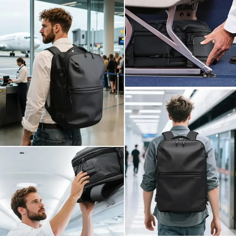 Sac à Dos Voyage Aspirant | Compression Antivol Intégrée