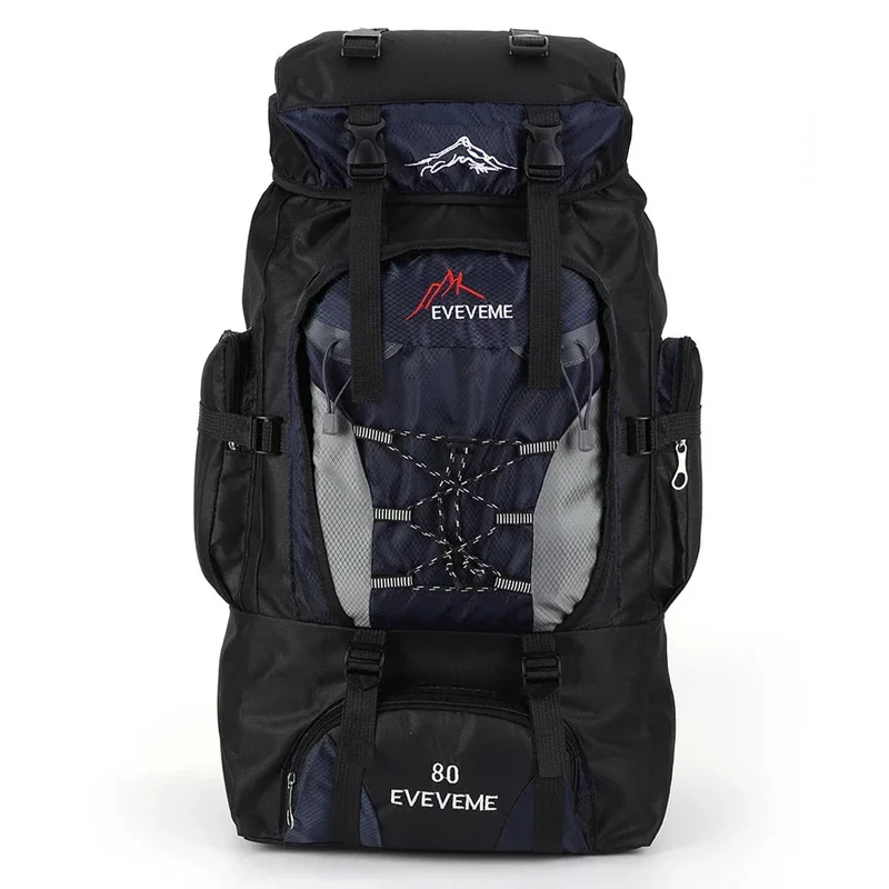 Sac à Dos Voyage 80l | Bretelles Ergonomiques Réglables