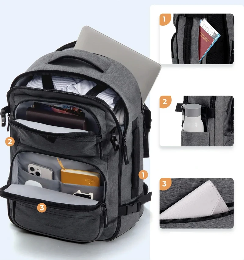 Sac à Dos Voyage 40l | Compatible Cabine Avion