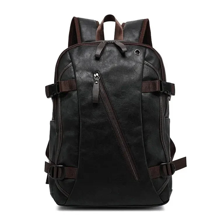 Sac à Dos Vintage Homme | Étanche Look Biker