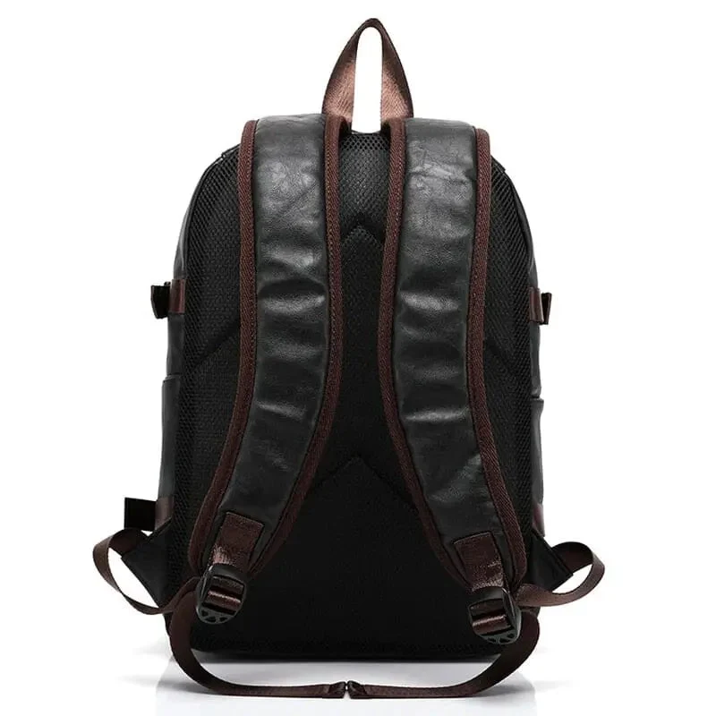 Sac à Dos Vintage Homme | Étanche Look Biker