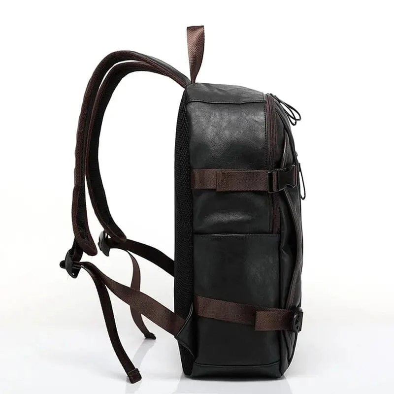 Sac à Dos Vintage Homme | Étanche Look Biker