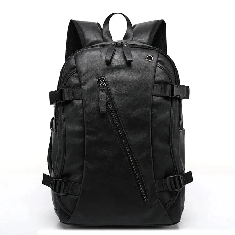 Sac à Dos Vintage Homme | Étanche Look Biker