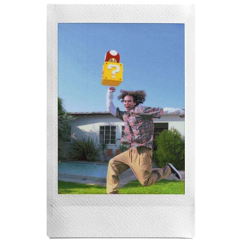 Instax Mini Link 3 avec étui en silicone Super Mario