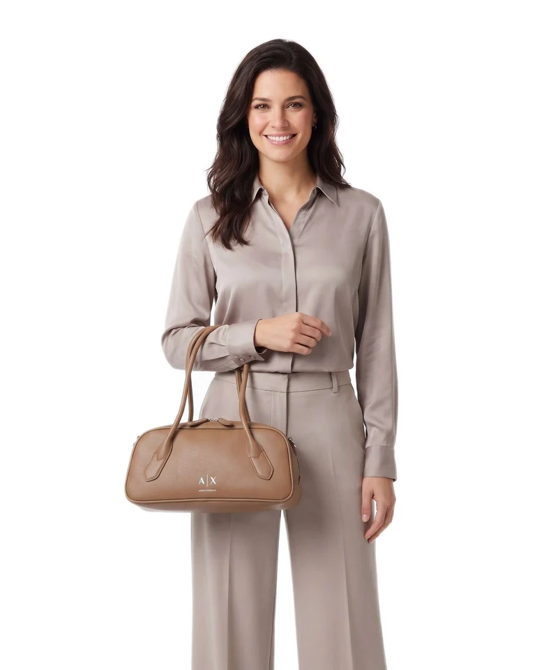 Armani Exchange Naomi S Sac porté épaule marionette