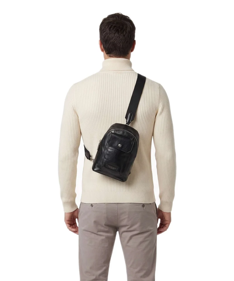 The Bridge Mattia Sac sling nero