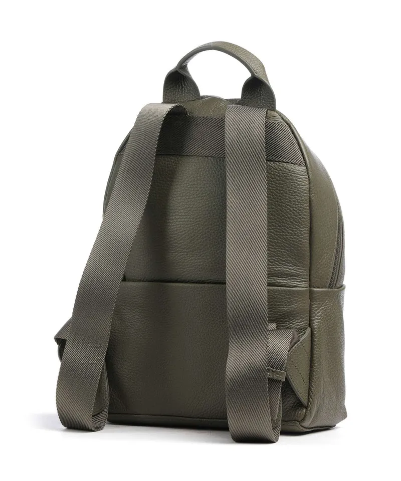 Mandarina Duck Mellow Leather Sac à dos winter olive