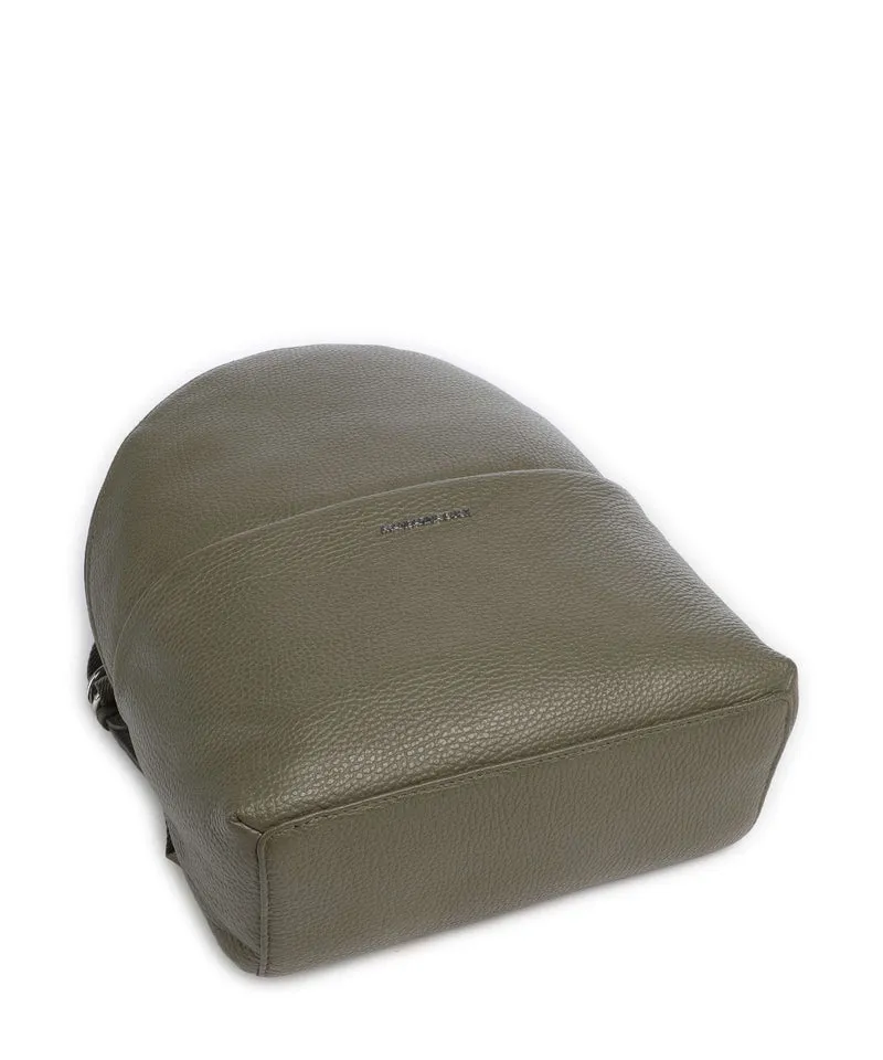 Mandarina Duck Mellow Leather Sac à dos winter olive
